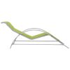 Sunlounger Textilene and Aluminum Green