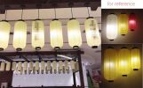 Chinese Paper Lantern Japanese Sushi Bar Hanging Lantern Decorative Lampshade, Beige