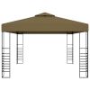 Gazebo 9.8'x13.1' Taupe 0.6 oz/ftÂ²