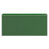 Garden Shed Green 75.6"x173.2"x87.8" Galvanized Steel