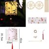 Chinese Paper Lantern Decorative Hanging Lantern DIY Craft Kit Craft Project Make Your Own Handheld Palace Lantern