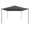 Gazebo 13.1'x13.1'x9.8' Anthracite 0.6 oz/ftÂ²