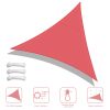 5x5x5m Triangle Sun Shade Sail/Red