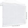 10x10ft EZ Canopy Gazebo Full Size Side Wall/White