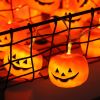 Halloween Pumpkin String Lights, Holiday LED Lights for Indoor Outdoor Decor