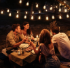 1W, 15m, 15 pc, Outdoor Solar String Light Outdoor String Light with Remote, USB Port