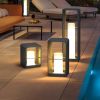 Solar powered Rectangular Path Lights, Waterproof Outdoor Garden Floor Lamp, Minimalist Outdoor LED Lanscape Lights