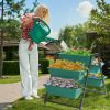 Raised Garden Planter Bed, Tiered Planter Stand with 5 Boxes, Vertical Raised Garden Bed for Herbs, Flowers