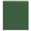 Garden Shed Green 75.6"x75.2"x87.8" Galvanized Steel