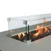 Fiber Reinforced Concrete Outdoor Fire Pit Table