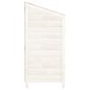 Garden Shed White 40.2"x20.5"x44.1" Solid Wood Fir