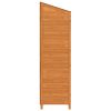 Garden Shed Brown 21.7"x20.5"x68.7" Solid Wood Fir