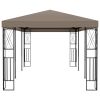 Gazebo 236.2"x118.1" Taupe Fabric