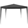 Party Tent PE Anthracite 9.8'x9.8'