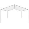 Garden Gazebo 157.5"x157.5"x102.4" White 0.6 oz/ftÂ²