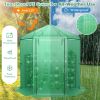 Walk-In Hexagonal Greenhouse with PE Cover and Metal Frame