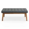 Delilah Modern Bench (Fabric)