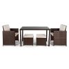 OUTDOOR DINING TABLE AND CHAIIR SET