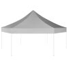 Hexagonal Pop-Up Foldable Marquee Gray 11.8'x10.2'