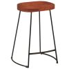 Gavin Bar Stools 2 pcs 17.7"x15.7"x24.8" Solid Wood Mango