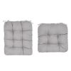 New Household Rocking Chair Cushion Back Seat Sets 2 Pieces