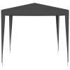 Professional Party Tent 8.2'x8.2' Anthracite 0.3 oz/ftÂ²