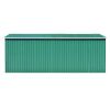 Garden Shed 101.2" x 192.5" x 71.3" Metal Green