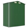 Garden Shed Green 75.6"x42.5"x87.8" Galvanized Steel