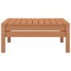 4 Piece Patio Lounge Set Solid Pinewood Honey Brown