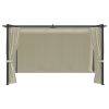 Gazebo 13.1'x9.8' Cream