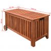 Garden Storage Box 46"x20"x23" Wood