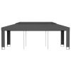 Gazebo with Double Roof 9.8'x19.6' Anthracite