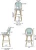 Wicker OUTDOOR 29.25'' BAR STOOL