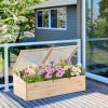 Wooden Garden Portable Greenhouse