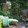 60-inch Outdoor Pine Wood Garden Trellis