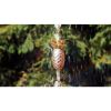 8.5 Ft. Copper Pineapple Rain Chain Gutter Downspout - Basin Not Included