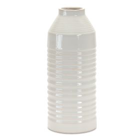 Vase 14"H Terra Cotta (Color: White)