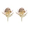 Artichoke Set Of 2 Polyester 18.5"H Stem