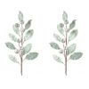 Leaf and Pod Spray (Set of 2) 29"H Polyester