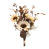 Mixed Sunflower Bush (Set of 2) 23"H Polyester/Plastic