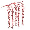 26"H Hanging Set Of 2 Plastic Berry Branch