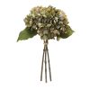 14"H Hydrangea Set Of 2 Polyester Bundle