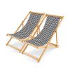 Folding Outdoor Sling Chair with 3 Adjustable Position