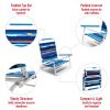 Sunnyfeel Beach Chair, Foldable Camping Chair Beach Chair