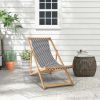 Folding Outdoor Sling Chair with 3 Adjustable Position